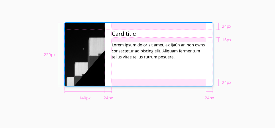 Card design specifications