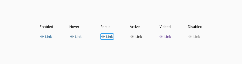 Link states