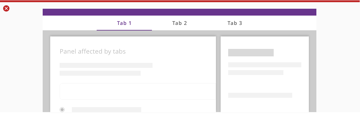 Panel navigation