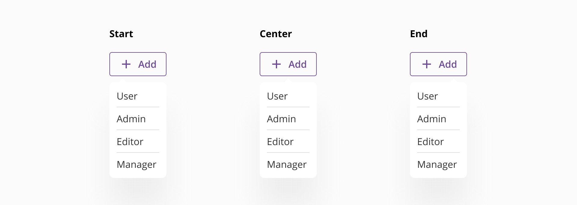 Popover alignment