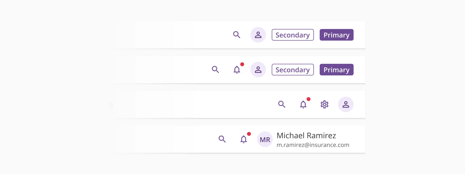 Right slot configuration